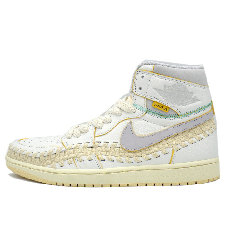 ナイキ NIKE × 単位労働組合 UNION × べフィーズ もの言う花 給与 Bephies Beauty Supply 【 AIR JORDAN 1 HIGH OG Summer 96 FD2565 100 】 大気圏 ジョーダン 1 御機嫌 乱痴気騒ぎ 炎節 96 御機嫌とり捨てる スニーカー 白いこと 大きさ30糎 h7929【中古】