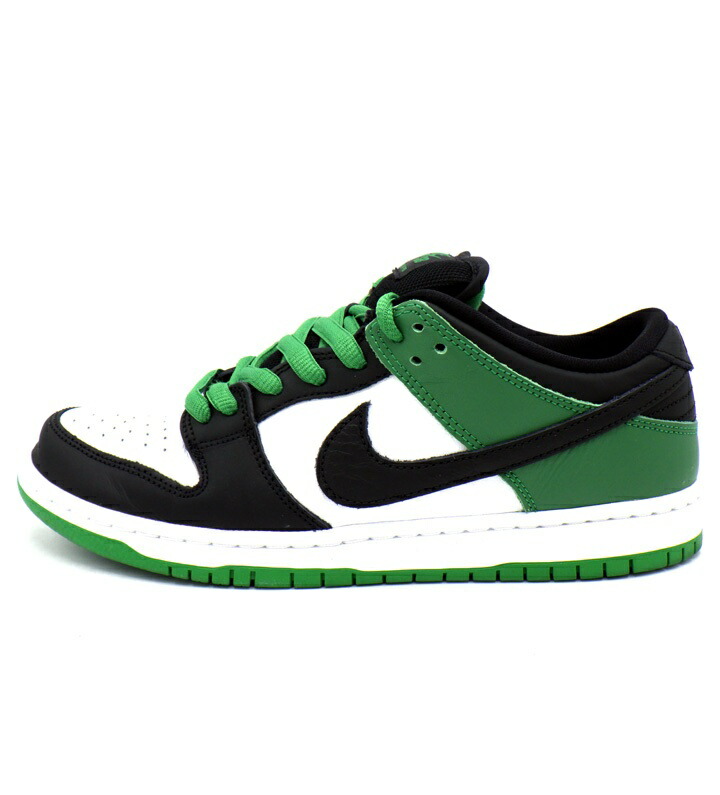 ナイキ NIKE 【 SB DUNK LOW CLASSIC GREEN BQ6817 302 】 SB ダンク 置き目 古典派音楽 緑であること スニーカー 緑であること×黒いこと×白いこと 大いさ26.5糎 50080【中古】