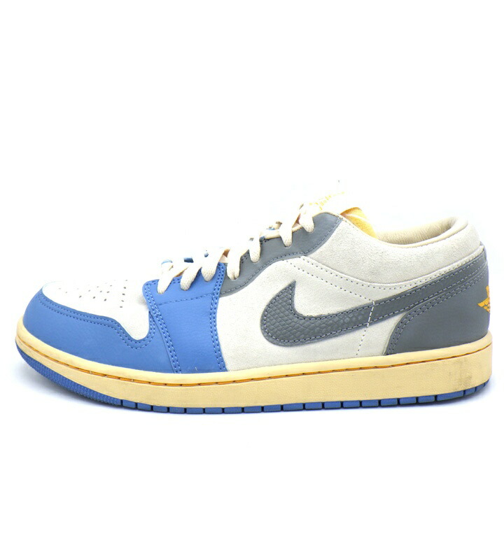 ナイキ NIKE 【 AIR JORDAN 1 LOW SE Tokyo 96 DZ5376 469 】 大気圏 ジョーダン 1 日本の首都 96 スニーカー 青色×点火装置薄墨色 大きさ27糎 50085【中古】