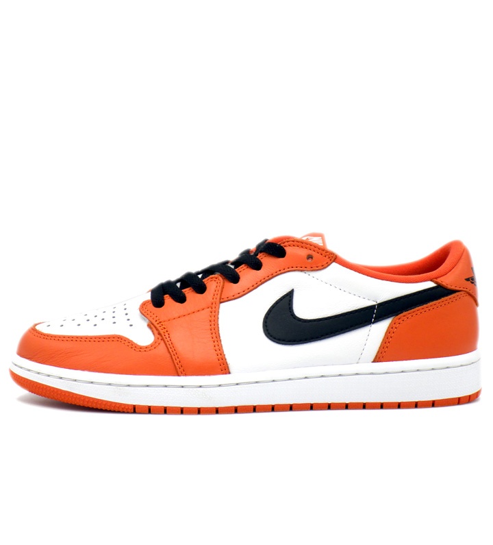 ナイキ NIKE 【 AIR JORDAN 1 LOW OG STARFISH CZ0790 801 】 エア ジョーダン1 ロー スターフィッシュ スニーカー オレンジ×ホワイト サイズ27.5cm f31331【中古】|SeekeR