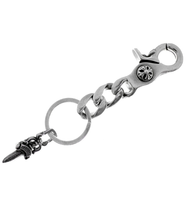 クロムハーツ CHROME HEARTS 【 CLP CHN CLASSIC-S 】 遊撃手 古典派音楽 繋がり しろがね色 足懸かりチェーン店 w27215【中古】