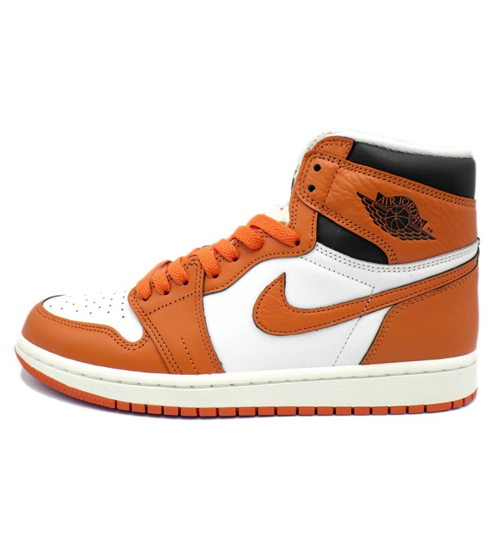 ナイキ NIKE 【 WMNS AIR JORDAN 1 RETRO HIGH STARFISH OG DO9369 101 】 エア ジョーダン 1 ハイ スターフィッシュ スニーカー　オレンジ&times;ホワイト　サイズ26cm　h8493【中古】｜SeekeR