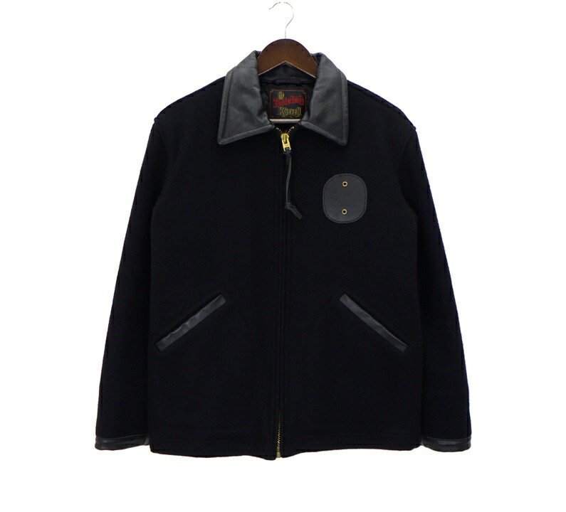 テンダーロイン TENDERLOIN 05AW 【 T-POLICEMAN JKT 】 レザー パイピング ポリスマン ジャケット ブラック サイズS 51318【中古】｜SeekeR