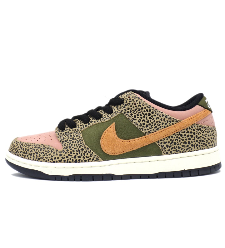 ナイキ NIKE × アーツレック Arts Rec 【 SB DUNK LOW Rust Pink and Rough Green IH3211 200 】 SB ダンク ロー スニーカー オレンジ×グリーン×ピンク サイズ27cm h8655 【中古】|SeekeR