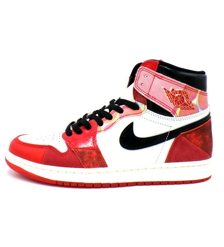 ナイキ NIKE 【 AIR JORDAN 1 RETRO HIGH OG SP Next Chapter SPIDER VERSE DV1748 601 】 エア ジョーダン 1 ネクスト チャプター スパイダー スニーカー　レッド&times;ホワイト&times;ブラック　サイズ27cm　52018【中古】｜SeekeR