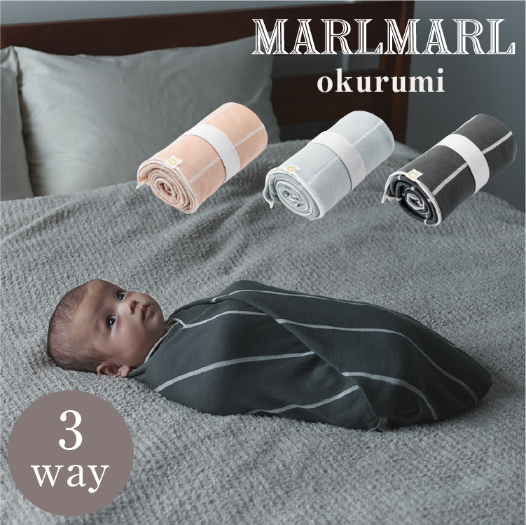 楽天市場】マールマール おくるみ フードタオル MARLMARL hooded