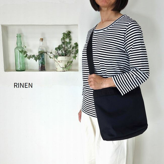 5％OFFクーポン配布中 【追跡メール便無料】 RINEN リネン TEIBAN エコメイドキャンバス ミニショルダーバッグ R55000