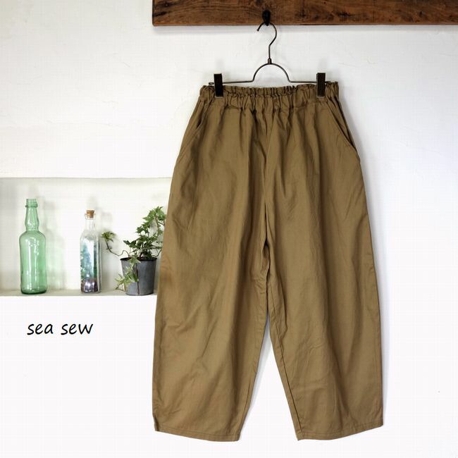 5％OFFクーポン配布中 sea sew シーソー 20/16オックス コクーンパンツ 1129-509 1129509
