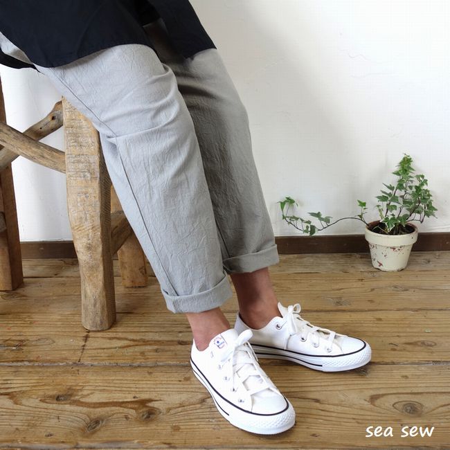5％OFFクーポン配布中 【追跡メール便無料】 sea sew シーソー 60/1コットンワッシャー ペチパンツ 1050-524 1050524
