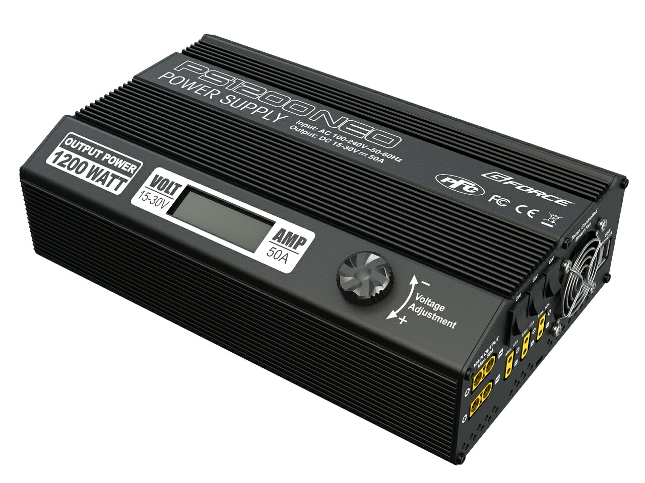 ジーフォース　PS200 POWER SUPPLY 安定化電源 PS200 Power Supply (12V/17A) | G-FORCE | 株式会社ジーフォース