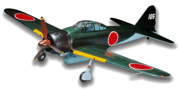 PILOT 1/9.1 ゼロ戦 22型 バルサキット 12172  ZERO E Type22