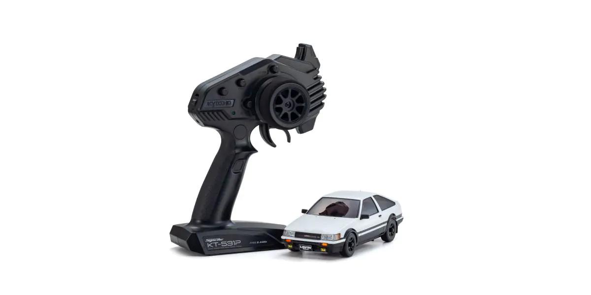 京商 ミニッツAWD トヨタ カローラレビン AE86 ホワイト/ブラック 32641WBK KYOSHO