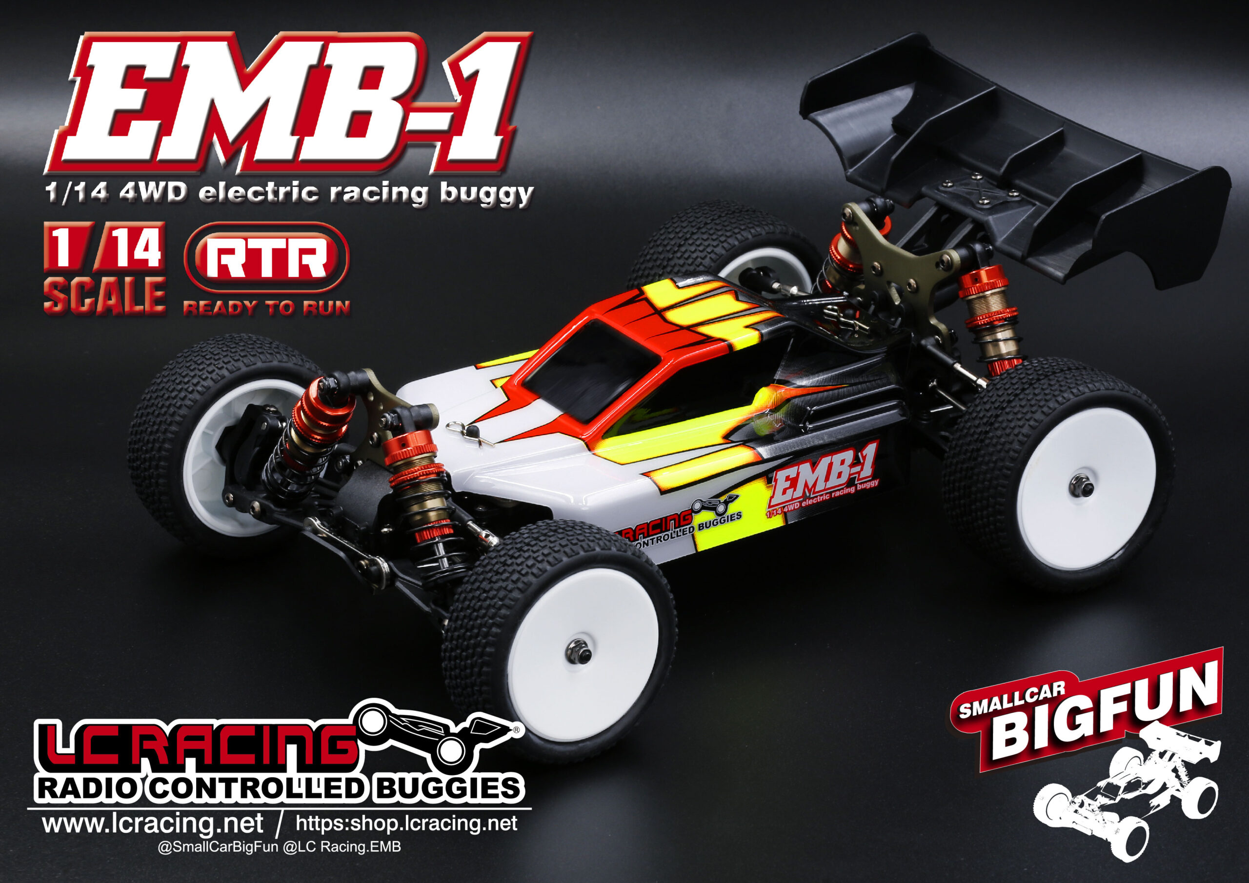 楽天市場】LC RACING RCカー ラジコンカー PTG-1 1/10 4WDバギーカー
