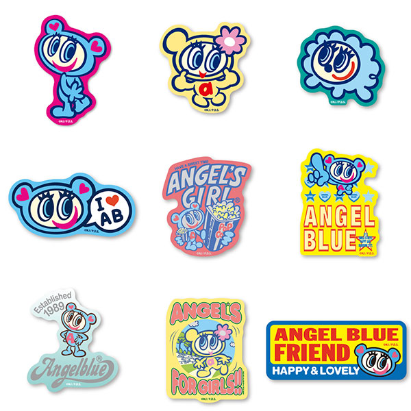 楽天市場】キラキラシール ステッカー ANGEL BLUE エンジェルブルー I LOVE ANGEL NAR-016 ナカムラくん 平成  ホログラム素材 スマホ PC タブレット かわいい おしゃれ 大人 コレクション雑貨 可愛い キャラクター グッズ : Little Lanai