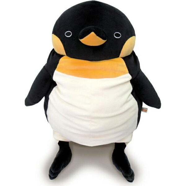 もちぺん 親 ブラック XL ぬいぐるみ ビッグ ふわふわ BIG 大きい ペット 動物 かわいい グッズ 雑貨 おもちゃ サイズ 人形 キャラクター マスコット アイボリー ピンク ギフト｜Little　Lanai