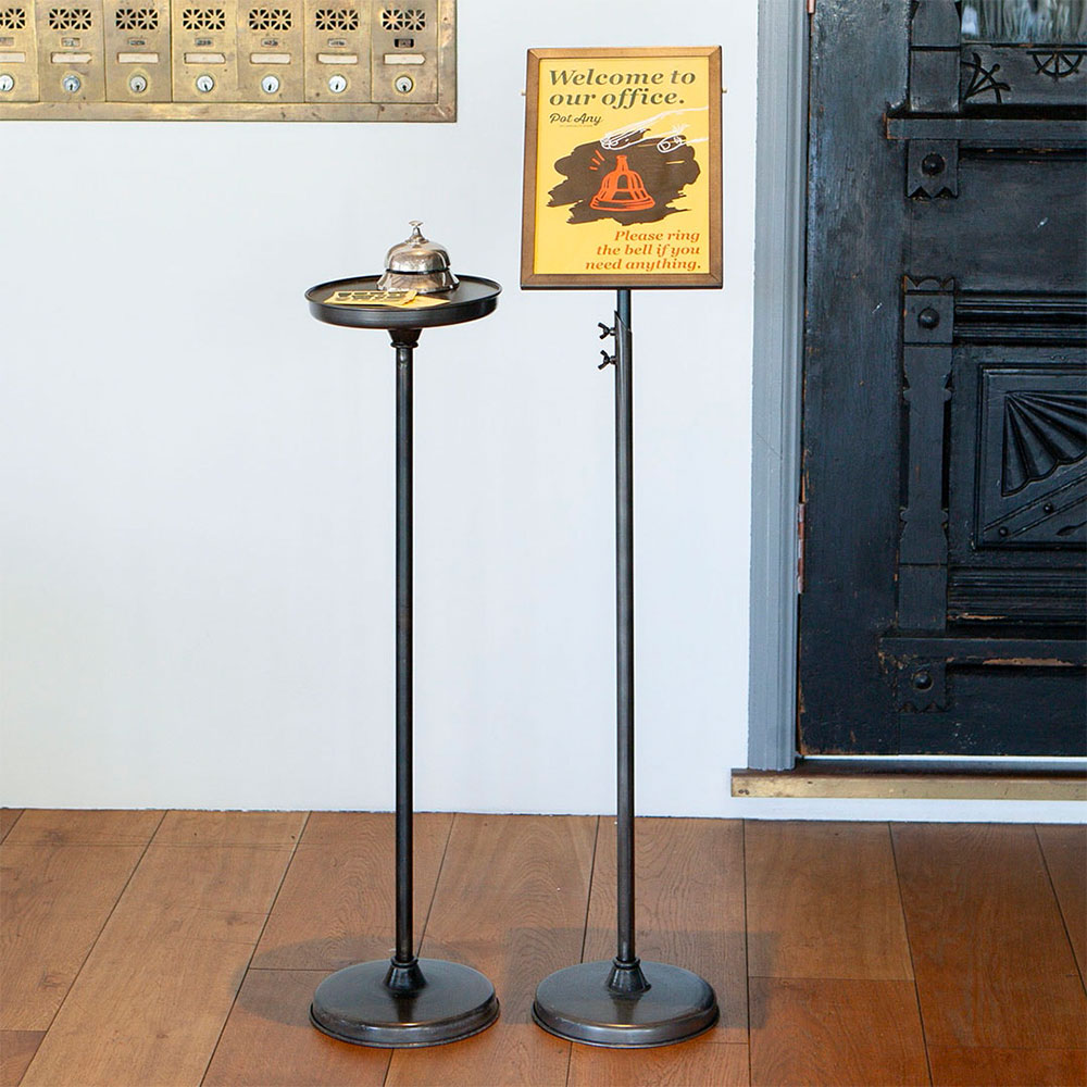 DULTON ダルトン TRAY STAND RNZ-0624 SILVER RAW お盆 照明ランプ かっこ良い 販売店歌留多 郵便うけ歌留多 お盆型照明ランプ 蝋燭 照明ランプ エントランス状態 リビング 入り口・入口 車宿り 文房 室内装飾 インテリア・寝具・収納-テーブル-その他