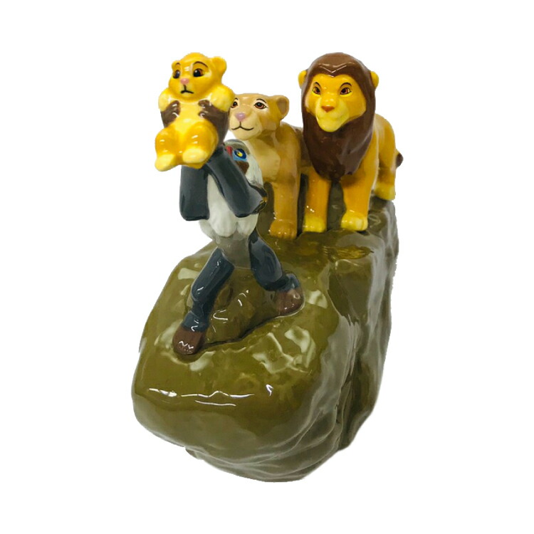 楽天市場 ライオンキング 貯金箱 プライドロック ディズニー Disney 貯金箱 マネーボックス 500円 500円硬貨 500円玉 Little Lanai