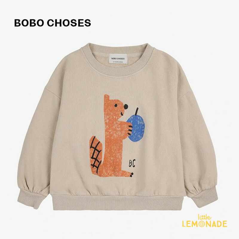楽天市場】【BOBO CHOSES】The Clever Fox sweatshirt 【2-3歳