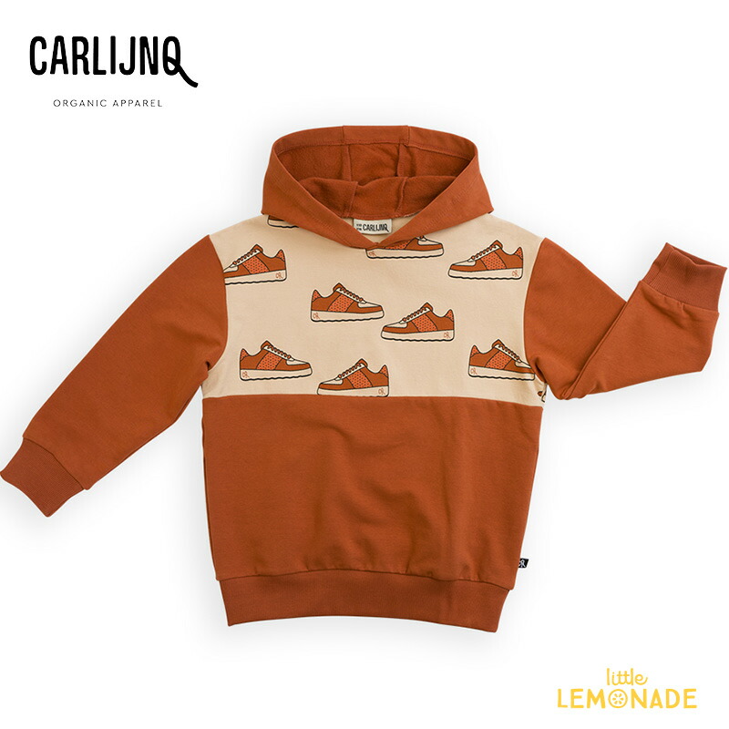 【楽天市場】【CarlijnQ】 Sneakers hoodie sweater【86/92・98/104・110/116