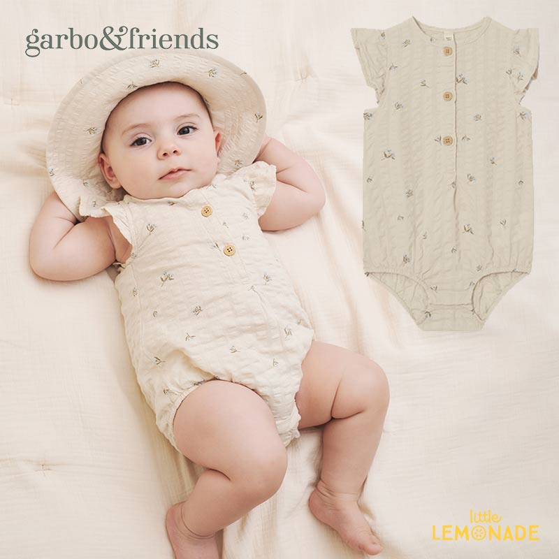 楽天市場】【Garbo&Friends】 Isla Frill Romper【74/80 (6-12か月