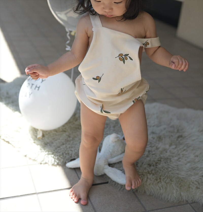 organic zoo】 Olive Garden Bloomers withbraces 【3-6か月/6-12か月 