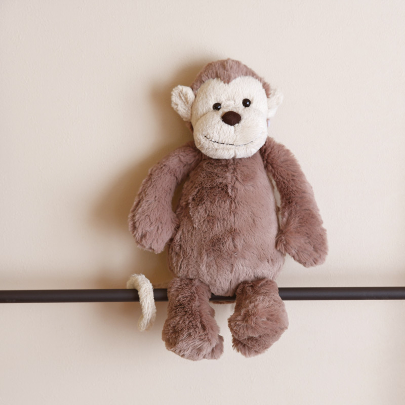 【楽天市場】【Jellycat ジェリーキャット】 Lサイズ Bashful Monkey (BAL2MK) 36cm モンキー ぬいぐるみ