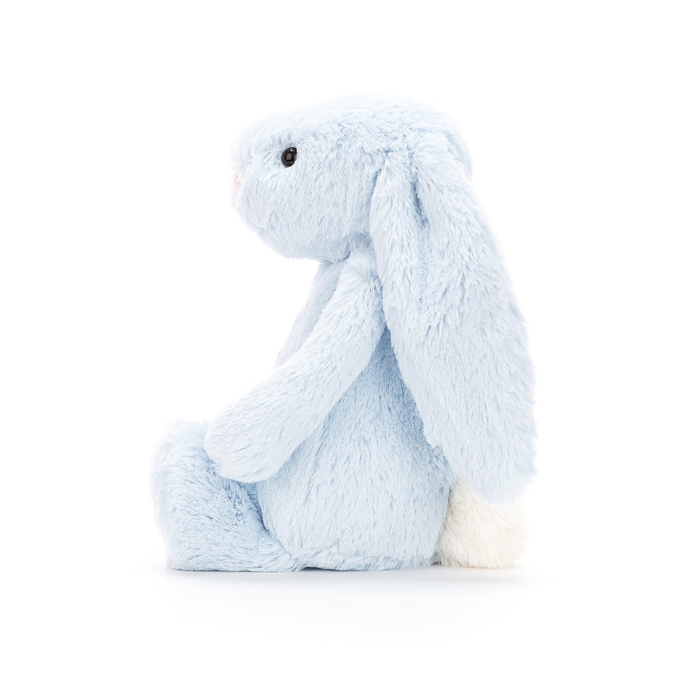 Jellycat ジェリーキャット】 Mサイズ Bashful Blue Bunny (KBAS4BB