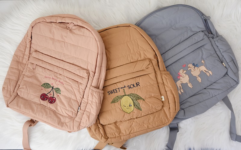 kongessloejd キッズリュック　◾️ダイナソー Konges Sloejd】 JUNO QUILTED BACKPACK MIDI キッズサイズ