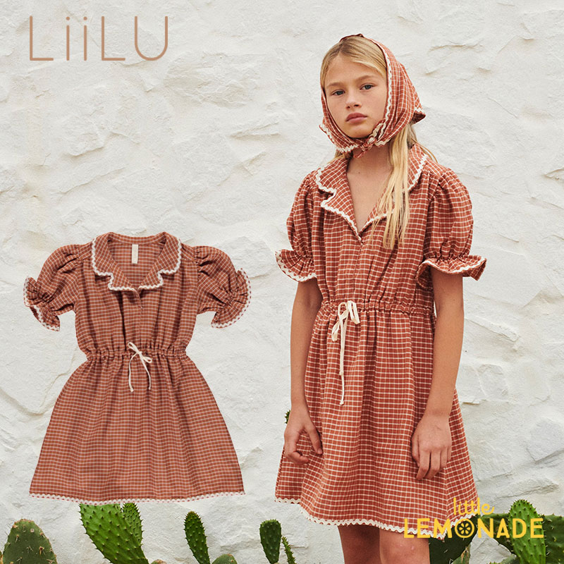 楽天市場】【LiiLu】 Smocked Check Romper 【12か月/18か月/24