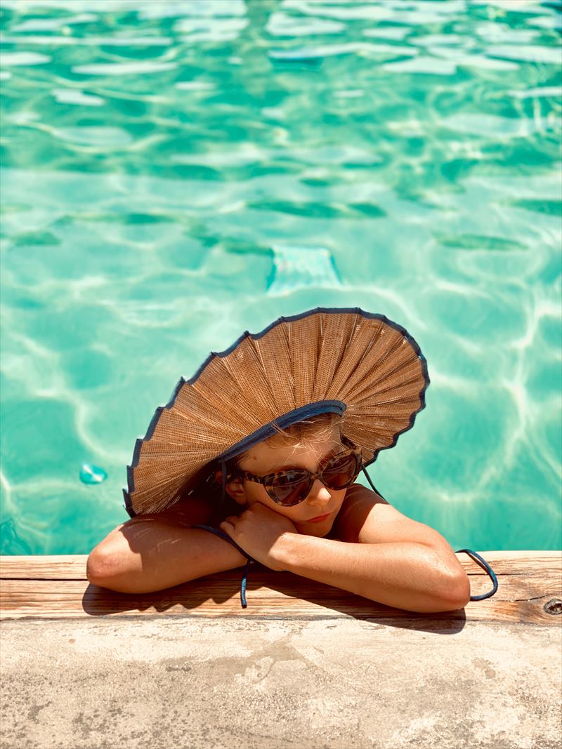 Capri Long Lサイズ Child 子供サイズ 帽子 黒 キッズサイズ ハット Jetty Mサイズ