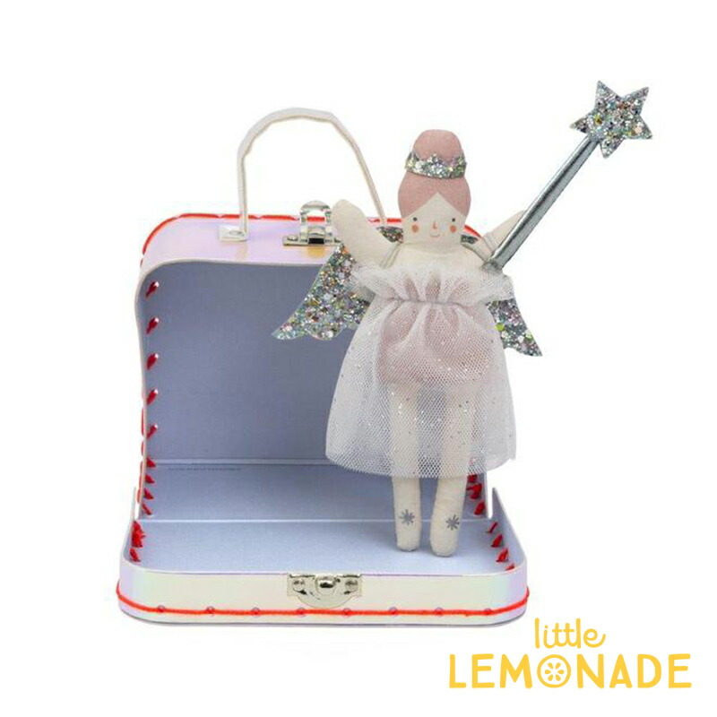 Meri Meri 持ち運びトランクケース付き ミニドール Mini Evie Doll Suitcase 人形 妖精 ステッキと羽の着せ替えキット付き トイ ぬいぐるみ 女の子 プレゼント クリスマス メリメリ あす楽 リトルレモネード Napierprison Com