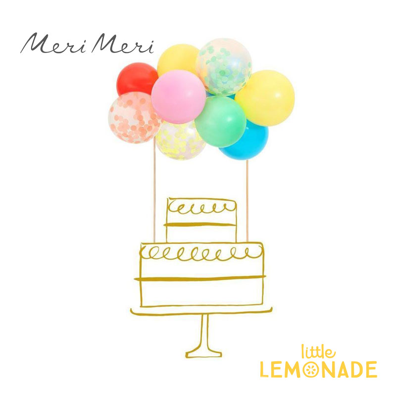 楽天市場 バルーンガーランドのケーキトッパー Rainbow Balloon Cake Topper Kit Meri Meri 風船 ケーキ デコレーション レインボー トッパー Balloon メリメリ あす楽 リトルレモネード リトルレモネード楽天市場店