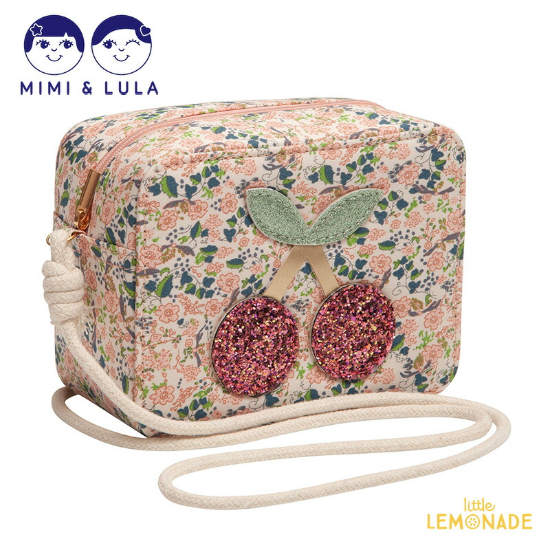 楽天市場】【Mimi&Lula】FLORAL CHERRIES BAG チェリーモチーフバッグ