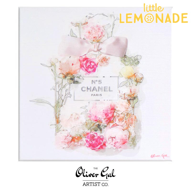 【Oliver Gal Art】 Blooming Perfume / CHANEL NO.5 (17906)オリバー・ガル アートボード あす楽  リトルレモネード | リトルレモネード楽天市場店