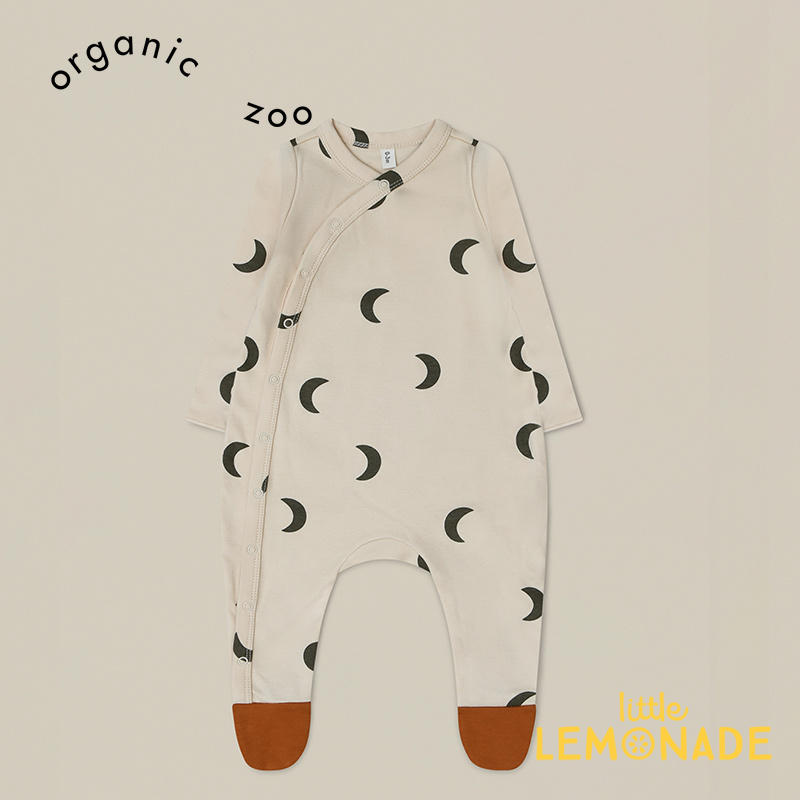 楽天市場】【Organic Zoo】Charcoal Midnight Onesie 【3-6か月/6-12か