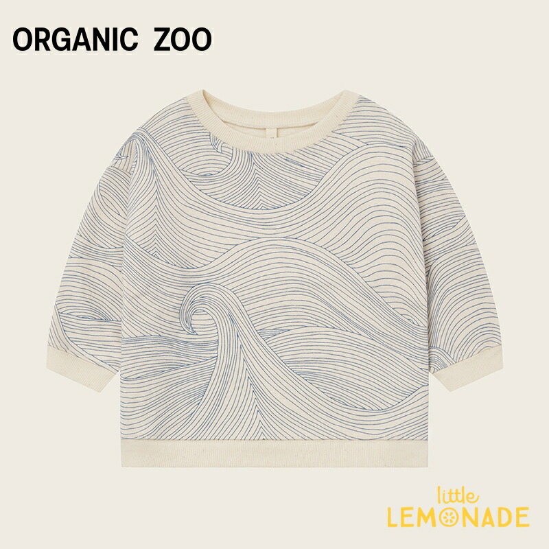 楽天市場】オーガニックズー Seascape Sweatshirt (2-3歳/3-4歳/4-5歳