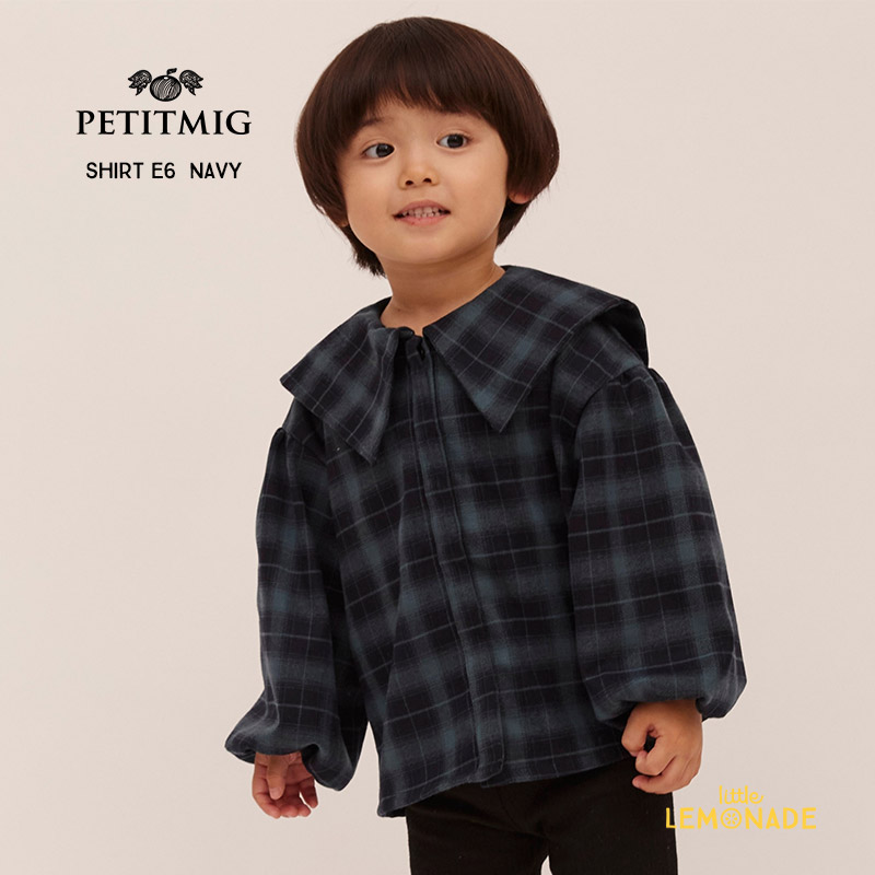 PETITMIG プチミグ　シャツ　4-5y PETITMIG】shirt G3【1-2歳/80cm - 4-5歳/110cm】シャツ