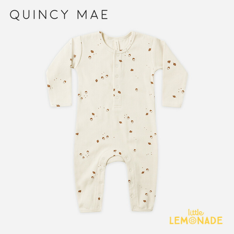 楽天市場】クインシーメイ RIBBED BABY JUMPSUIT (12-18か月) ACORNS