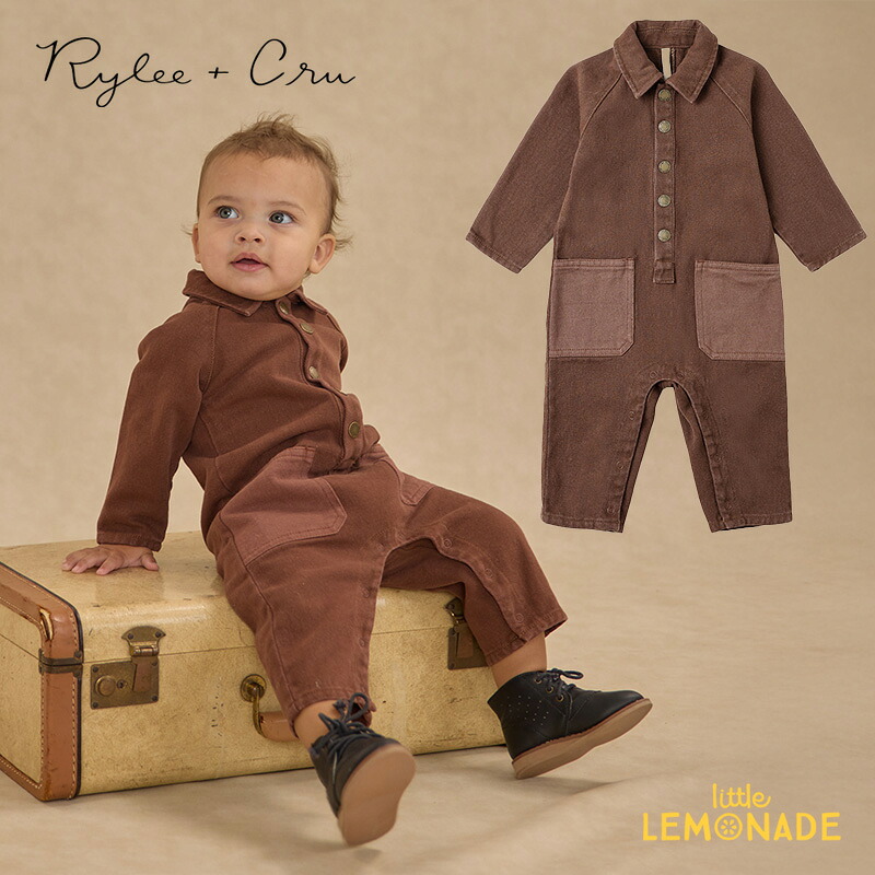 Rylee＋Cru ロンパース 2-3y Rylee＋Cru ロンパース 2-3y Baby Kids Rompers Coverall 【公式通販】