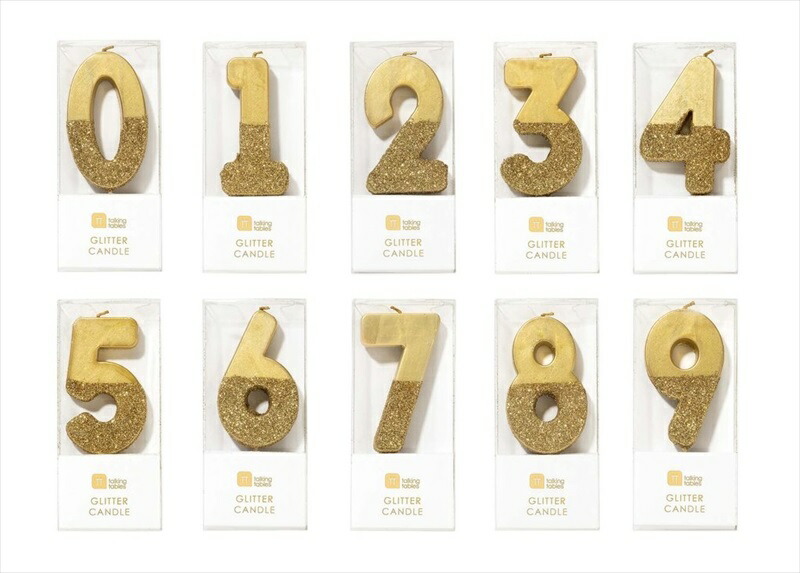 Peter Pan glitter birthday number candle comes in any number you like