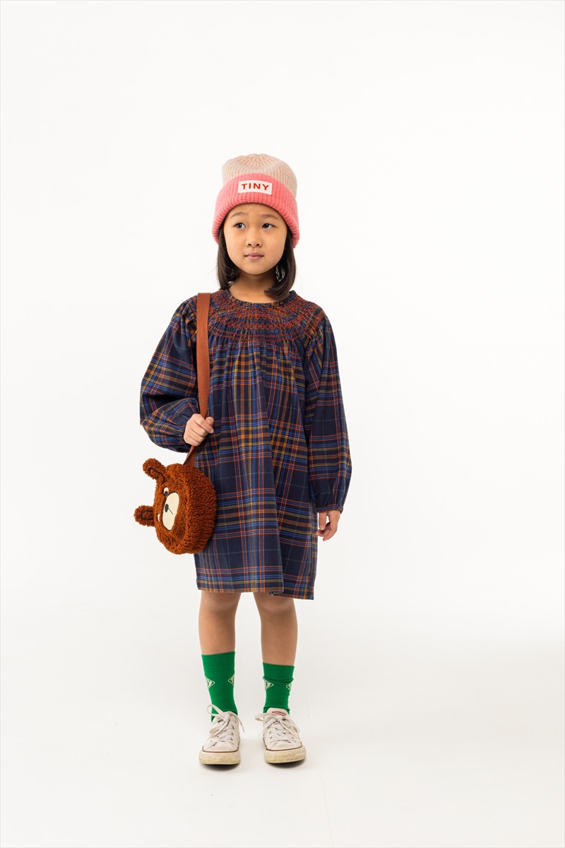 バッグ tinycottons bear bag brnown TINY COTTONS BEAR BAG brown 타이니코튼 24AW : 사라앤존 키즈