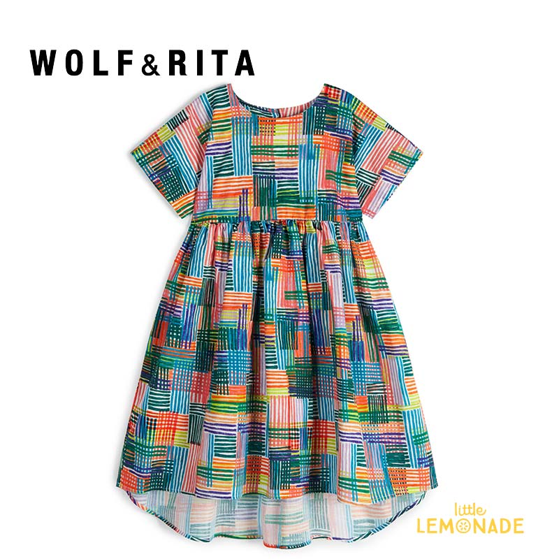 楽天市場】【WOLF&RITA】 MERCED ES ZEBRA GARDEN Dress 【2歳, 4歳,6 