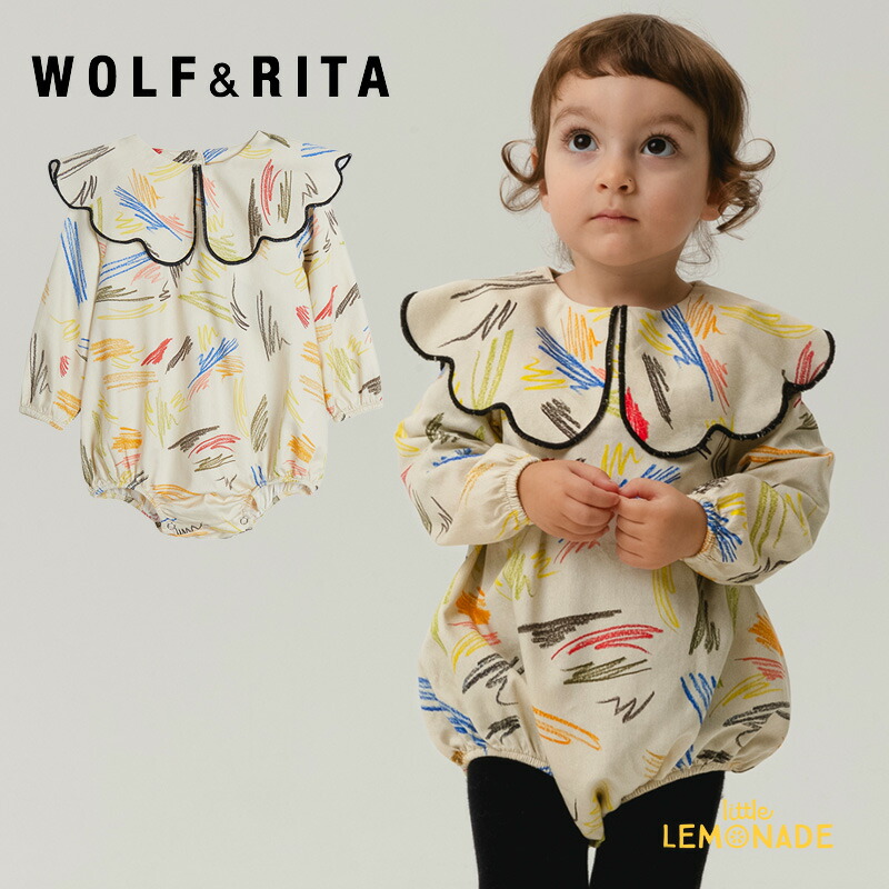 楽天市場】WOLF&RITA ERCILIA ZEBRA BLACK Jumpsuit 18-24か月