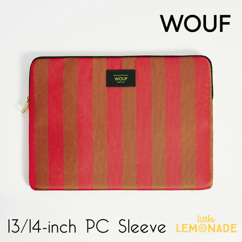 【楽天市場】【WOUF】 13インチ PCケース 【Bamboo】竹 バンブー パソコン用スリーブ Macbook Pro 13inch PC  Sleeve パソコンケース おしゃれ レディース ノートブック notebook ラップトップケース (WOOUF!) リトルレモネード :  リトルレモネード ...