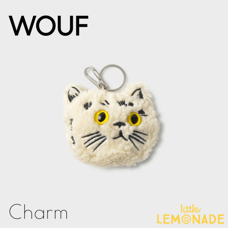 楽天市場】バッグチャーム 【WOUF】 Luna Cat Charm ねこ 白猫 ネコ