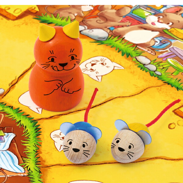 Pegasus Spiele:ペガサス社 ねことねずみの大レース ☆当店ゲームランキング☆ Topo 高評価のクリスマスプレゼント Viva 【爆買い！】