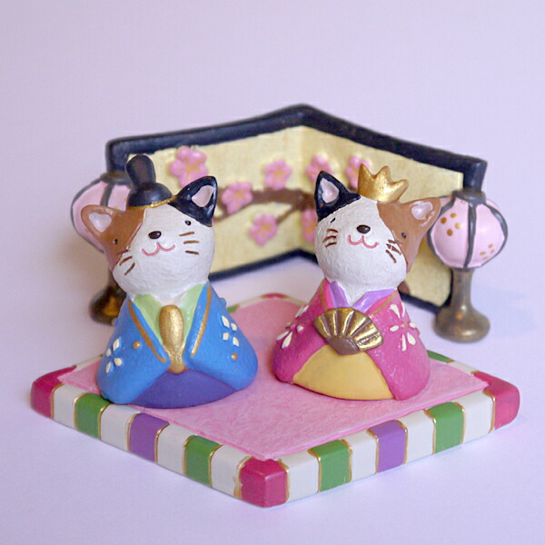 bunipuni  ネコお雛様セット kns-1709.jpg
