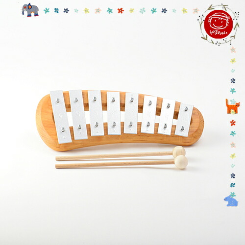 デコア レインボーグロッケン・鉄琴8音 デコア レインボーグロッケン・ダイヤ8音 カラフル鉄琴