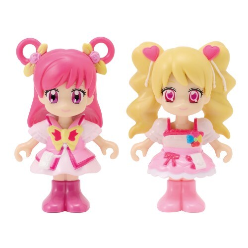 【新品】プリキュアオールスターズ プリコーデドール キュアドリーム＆キュアピーチ画像