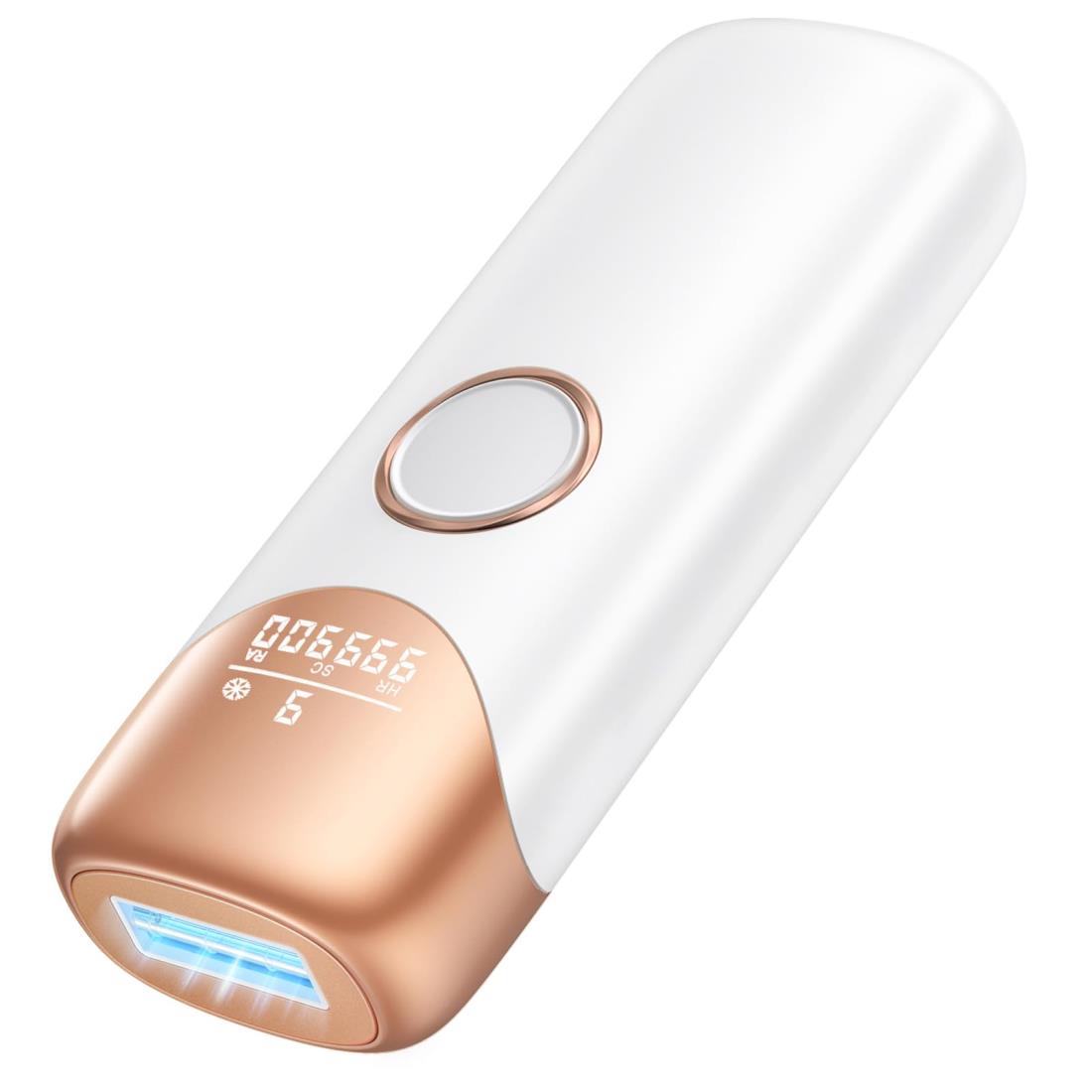 YUNDOO 脱毛器【サロン級冷感脱毛器】 IPL光脱毛器 メンズ 髭 レディース VIO対応 9段階調節 19.8J高出力 99万回照射 自動/手動照射モード だつもうき脱毛器 顔 髭 脇 腕 足用 脱毛 全身ムダ毛処理 家庭用 男女兼用 光美容器 ギフト プレゼント CT05 ホワイト+ゴールド
